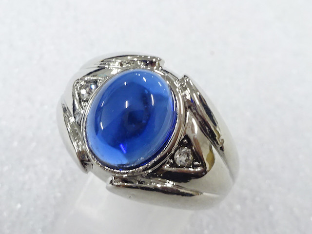 COLORED STONE FASHION RING / JP SIZE 21